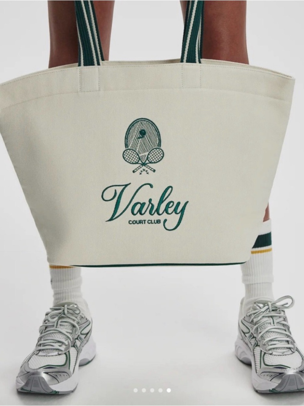 Varley Robinson Canvas Club Tote Bag